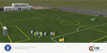 Veste bună. Construirea bazei sportive de pe strada Făget din Sighetu Marmaţiei prinde contur