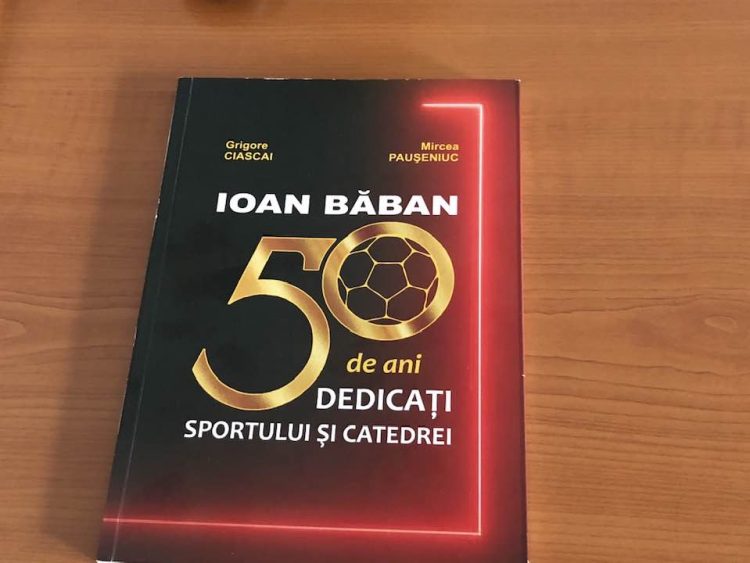 Un dar pentru iubitorii handbalului! Lansarea unei cărți document despre antrenorul emerit Ioan Băban!