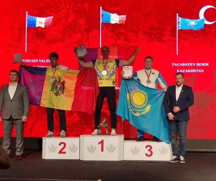 Maramureșeanul cu mână de fier: Olimpiu Făt a obținut aur la Campionatul Mondial de Skandenberg