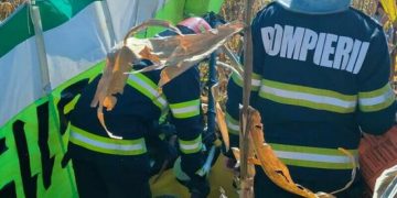 Incident aviatic în România: Un motodeltaplan s-a prăbușit| FOTO
