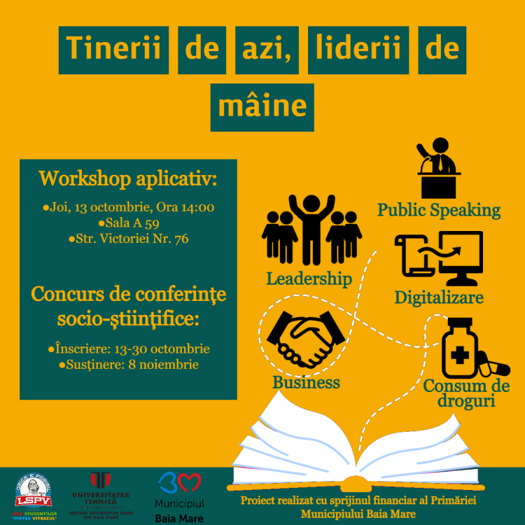 „Tinerii de azi, liderii de mâine”