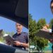 Şofer pus la punct de un tânăr poliţist după ce a aruncat un chiştoc pe stradă, viral pe TikTok