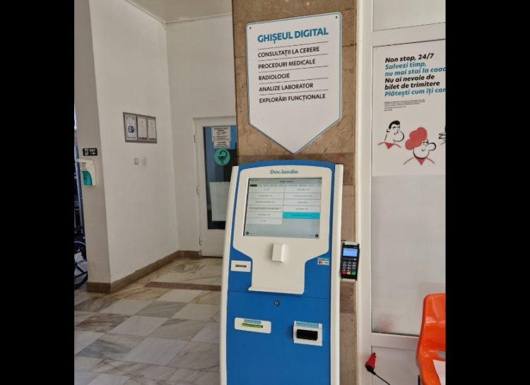 Ghişeu digital la Spitalul de Pneumoftiziologie „Dr. Nicolae Ruşdea” Baia Mare