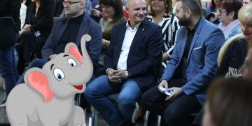 Elefanții din Biblioteca Județeană: Ce caută liberalii între rafturi și cărți?