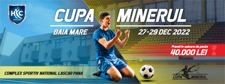 PREMII ÎN VALOARE DE PESTE 40000 LEI LA CUPA MINERUL 2022