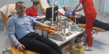 Jandarmii maramureșeni donează sânge pentru semenii lor