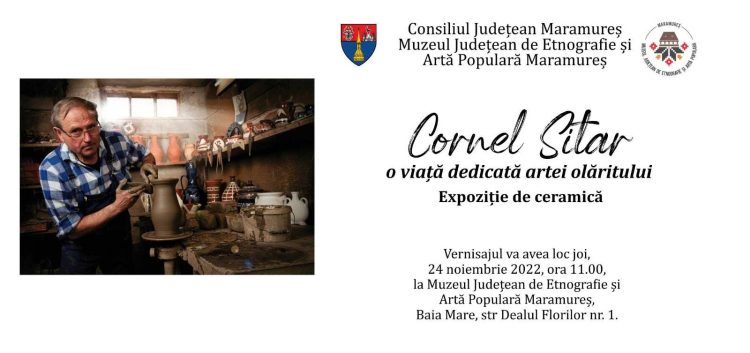 Vernisaj expoziției în memoria celui care a fost Cornel Sitar