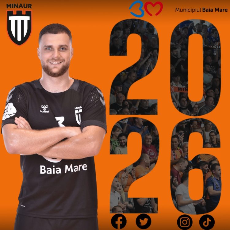 Liga Zimbrilor: Robert Nagy, și-a prelungit contractul cu CS Minaur până în 2026