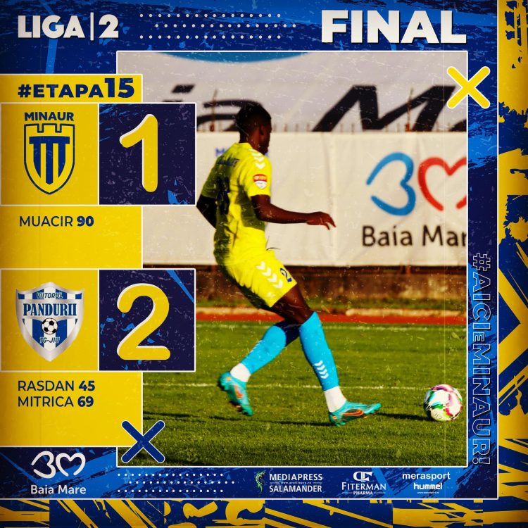 Liga 2: Minaur în derivă. „S-ar răsuci în mormânt dacă-r afla rezultatele”