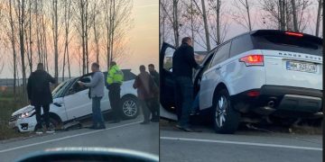 Seara accidentelor în județ: Impact la Recea