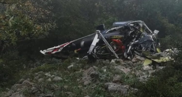 Un elicopter s-a prăbușit în Italia: șapte morți