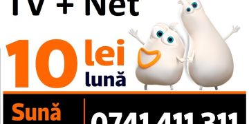 De azi: Televiziune si Internet prin Fibra la numai 10 lei/luna
