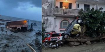 Cel puţin opt morţi şi mai mulţi dispăruţi după inundaţiile şi alunecările de teren de pe insula Ischia, în Italia