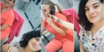 Două asistente s-au filmat cântând pe manele în camera de gardă. Ce a hotărât conducerea – video