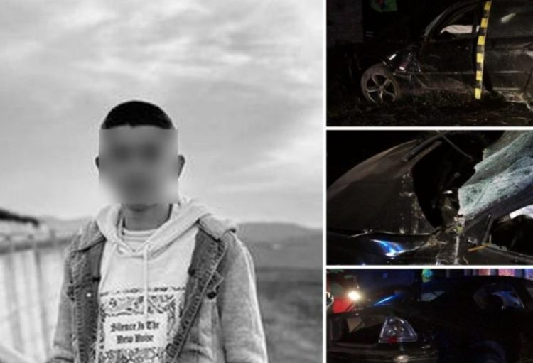 Un băiat de 16 ani a murit pe loc, în mașina cu care se plimba cu prietenii