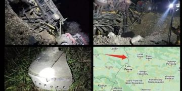 Două rachete au căzut în Polonia la granița cu Ucraina