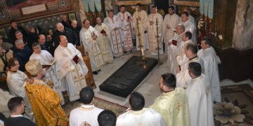 Te Deum de 1 Decembrie și parastas la mormântul părintelui dr. Vasile Lucaciu, la Șișești