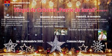 Nănașii şi Ionuț Bledea, invitaţi speciali la cea de-a doua ediţie a Târgului de Crăciun „Feerie de iarnă” din comuna Lăpuş