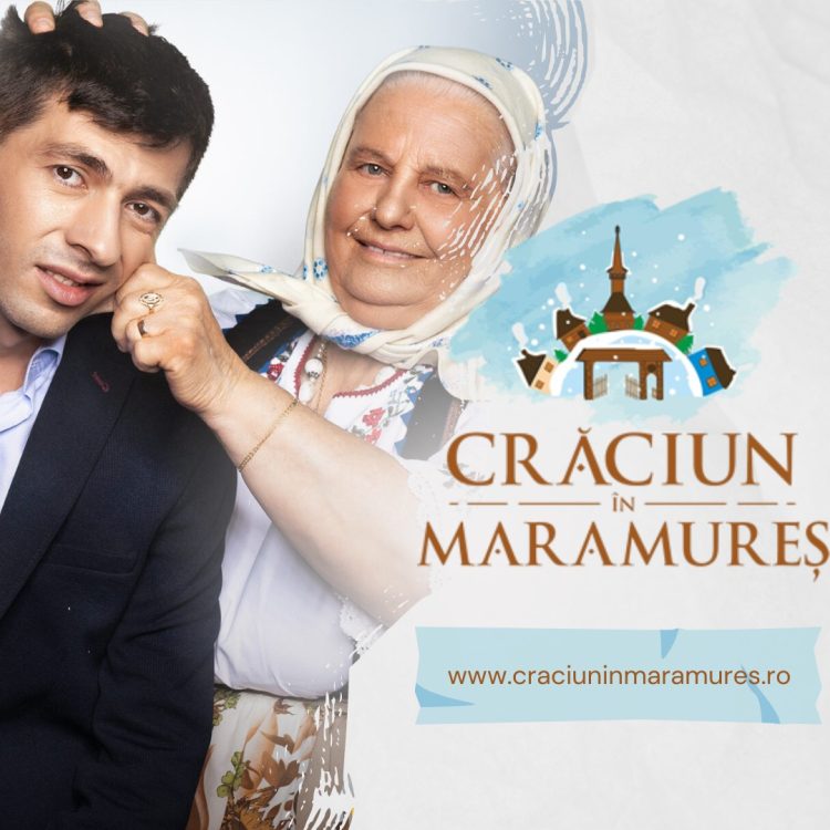 „Crăciun în Maramureș” – Invitaţi speciali de pe marile ecrane, în satul de pe Deal: Mircea Bravo şi Tanti lenuţa
