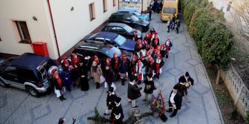 Primii colindători au ajuns la la Centrul Eparhial