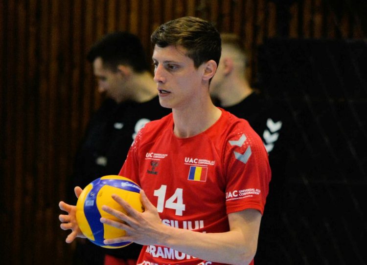 Volei. Marius Cheagă, cel mai bun jucător de la Știința Explorări Baia Mare în 2022