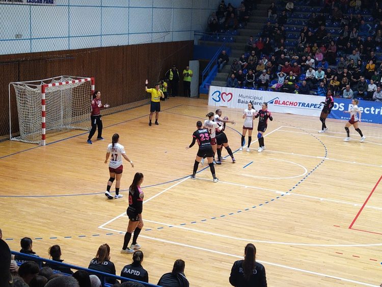 Liga Florilor MOL: Echipa Rapidului a fost mai rapidă și le-a surclasat pe fetele de la Minaur