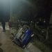 ACCIDENT GRAV ÎN ȘURDEȘTI. UN AUTOTURISM A AJUNS ÎN ȘANȚ