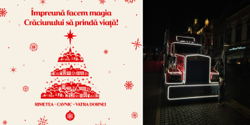Caravana Coca Cola are putea ajunge la Cavnic