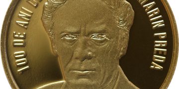 BNR lansează o monedă de aur în memoria lui Marin Preda
