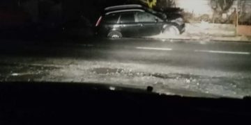 Seară cu peripeții pe drumurile din județ. Accident în Șomcuta Mare