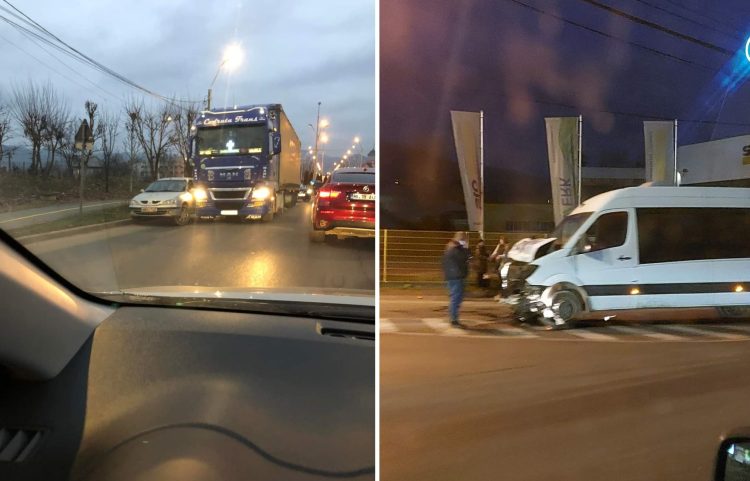 Dimineaţa accidentelor în Baia Mare. Două evenimente rutiere, în doar câteva ore – foto