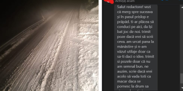 DE LA CITITORI: Iarna face probleme serioase în Pasul Prislop. Autoritățile sunt încă în vacanță și „ne omoară cu zile”
