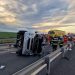 Accident între două microbuze și un autoturism: 25 de români implicați. Microbuz implicat în accident și în Baia Mare
