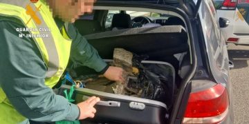 Român prins cu droguri în Spania, transporta 33 kg de hașiș