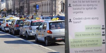 ”Am numai 16 lei, mă duceți cu copilul la Urgențe?”. Reacția unui taximetrist din Cluj la mesajul unei mame