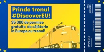 DiscoverEU: 35.000 de tineri vor primi câte un permis de călătorie, pentru a explora Europa