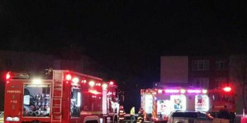 Incendiu la Spital Judeţean din Zalău, după ce un ventilator a luat foc. Au fost evacuați 12 pacienţi şi o asistentă