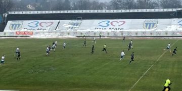 FOTBAL: Minaur Baia Mare s-a impus categoric în ultimul amical al iernii