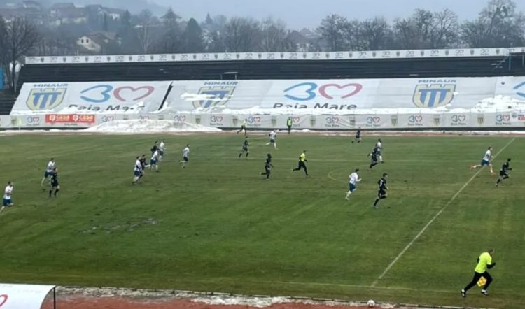 FOTBAL: Minaur Baia Mare s-a impus categoric în ultimul amical al iernii