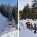 Filmul tragediei provocate de avalanşa din Pasul Prislop. Un turist polonez şi-a pierdut viaţa