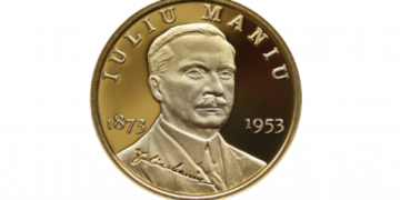 BNR lansează o monedă din aur cu tema 150 de ani de la naşterea lui Iuliu Maniu