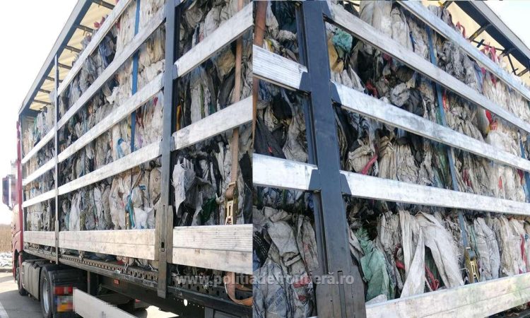 PESTE 18 TONE DEȘEURI, OPRITE LA INTRAREA ÎN ȚARĂ