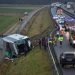 Tragedie în Slovenia. Trei morţi şi patru răniţi grav, după ce un autocar cu 32 de români s-a răsturnat
