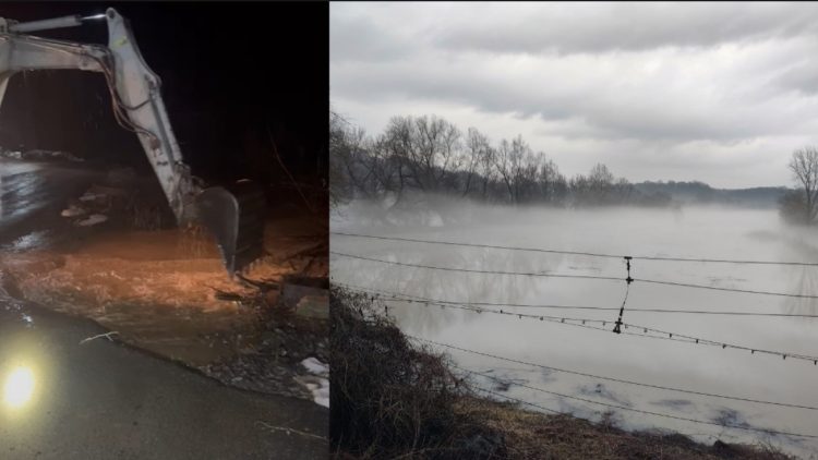 Ploile ne fac probleme: Intervenții în plină noapte în Ungureni. VIDEO