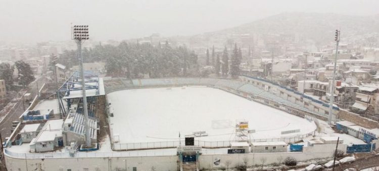Meciul lui PAOK din Cupa Greciei, anulat din cauza zăpezii. Situație teribilă din cauza condițiilor meteo