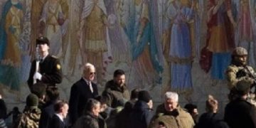 Joe Biden a ajuns la Kiev. Vizita sa a fost ţinută secret până în ultima clipă