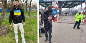 Sergio Ramos se implică în ajutorarea refugiaților din Ucraina. A fost impresionat de Patrizia, refugiată în România