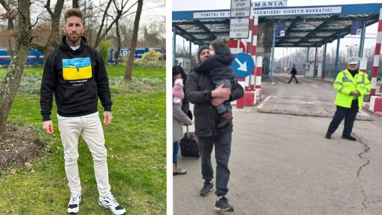 Sergio Ramos se implică în ajutorarea refugiaților din Ucraina. A fost impresionat de Patrizia, refugiată în România