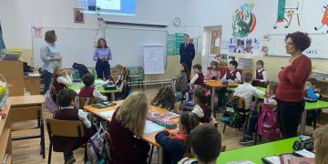 Programul TEDI – Școala Siguranței. Lecţie la Școala Gimnazială „Nicolae Iorga” din Baia Mare