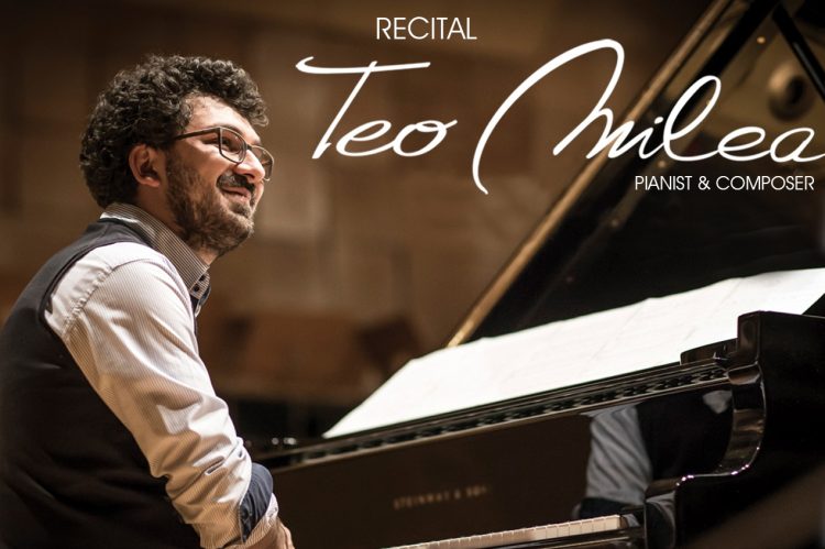 Recital impresionat susținut în Baia Mare de pianistul și compozitorul neoclasic Teo Milea